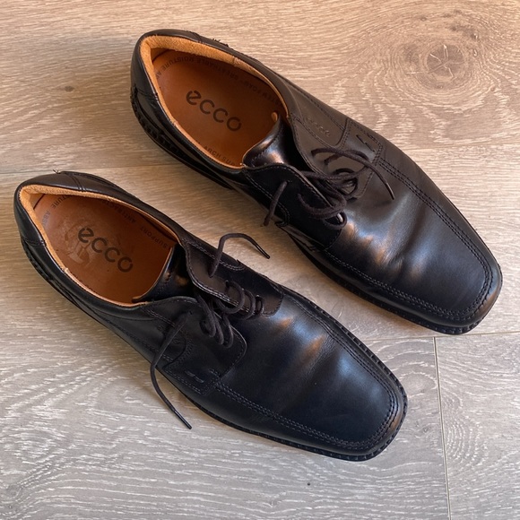 Ecco men's lace up shoes - Picture 3 of 13